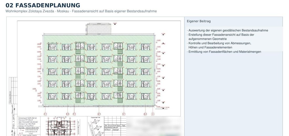Fassadenplanung