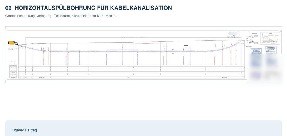 Grabenlose Verlegung (HDD)
